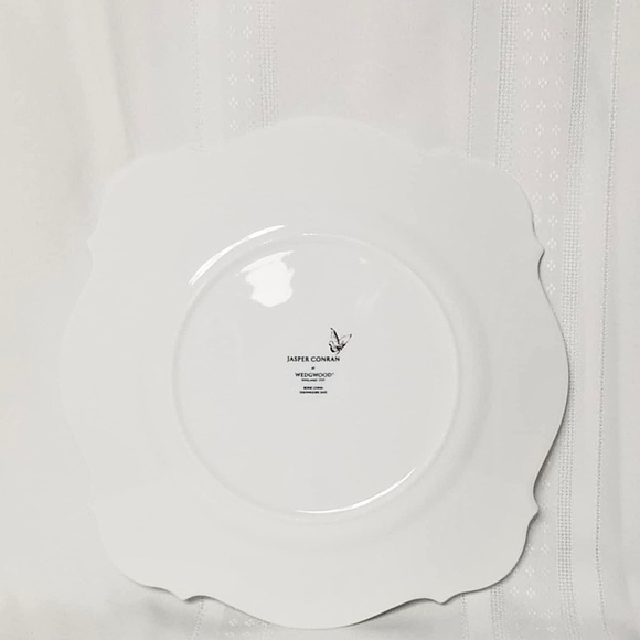 NEW Wedgwood Jasper Conran Chinoiserie Platinum Baroque Square Plate & Bowl Set - Picture 15 of 16